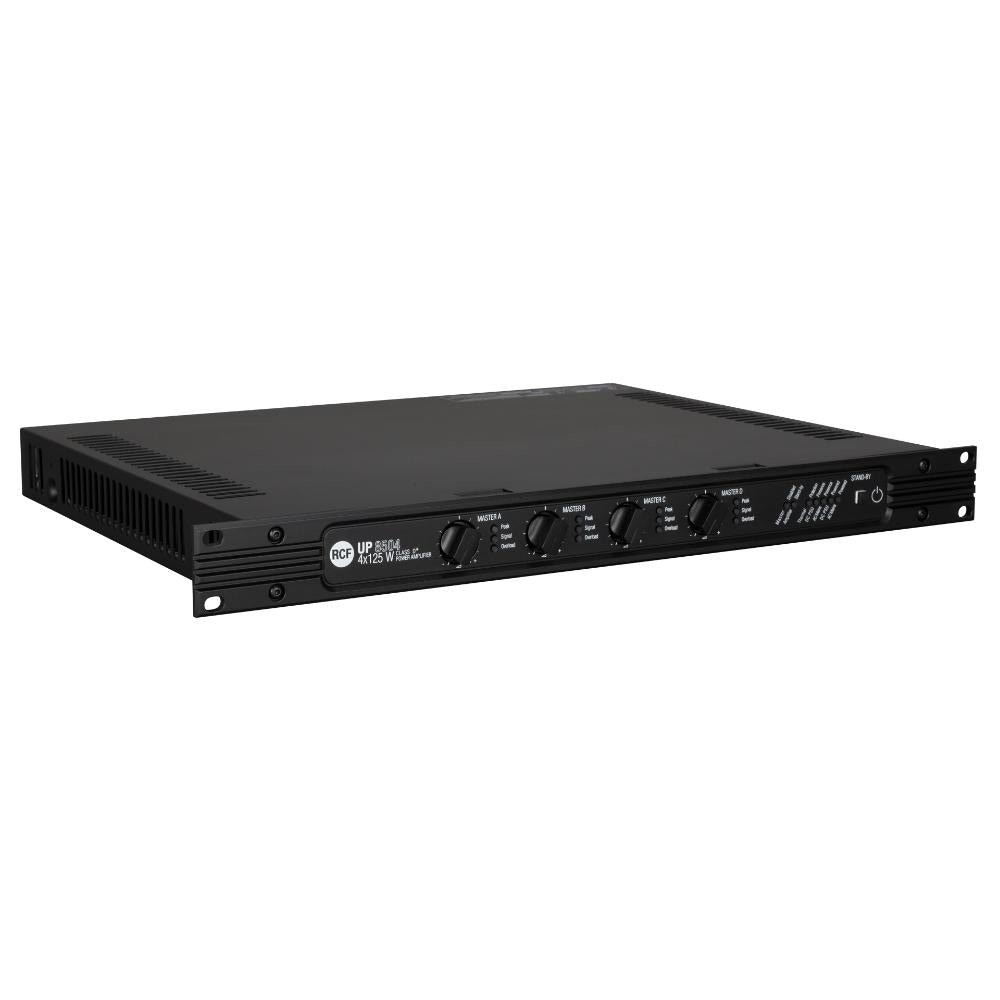 RCF UP 8504 Rack Mount Power Amplifier 4×125 W 4‑Channel