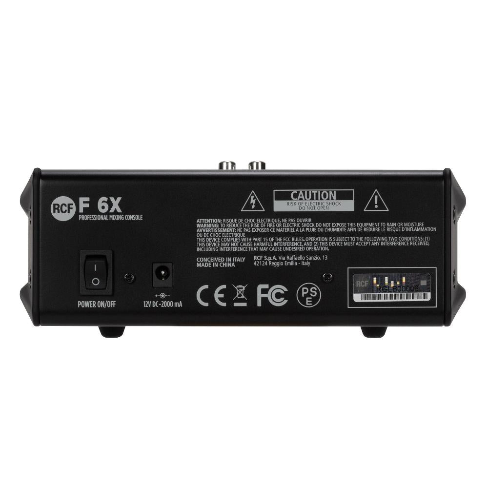 RCF 6 Channel Mixing Console F 6X