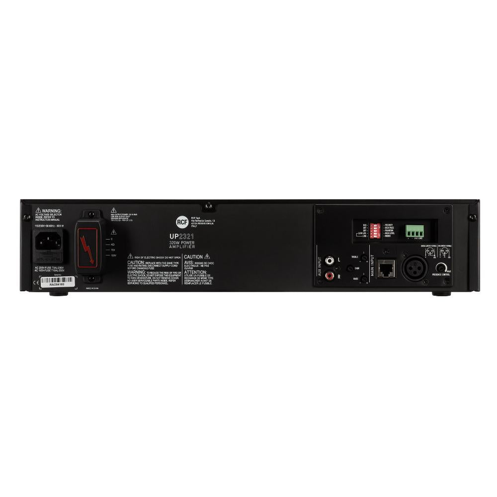 RCF UP 2321 Rack Mount Digital Power Amplifier, 320W, 2 Channels
