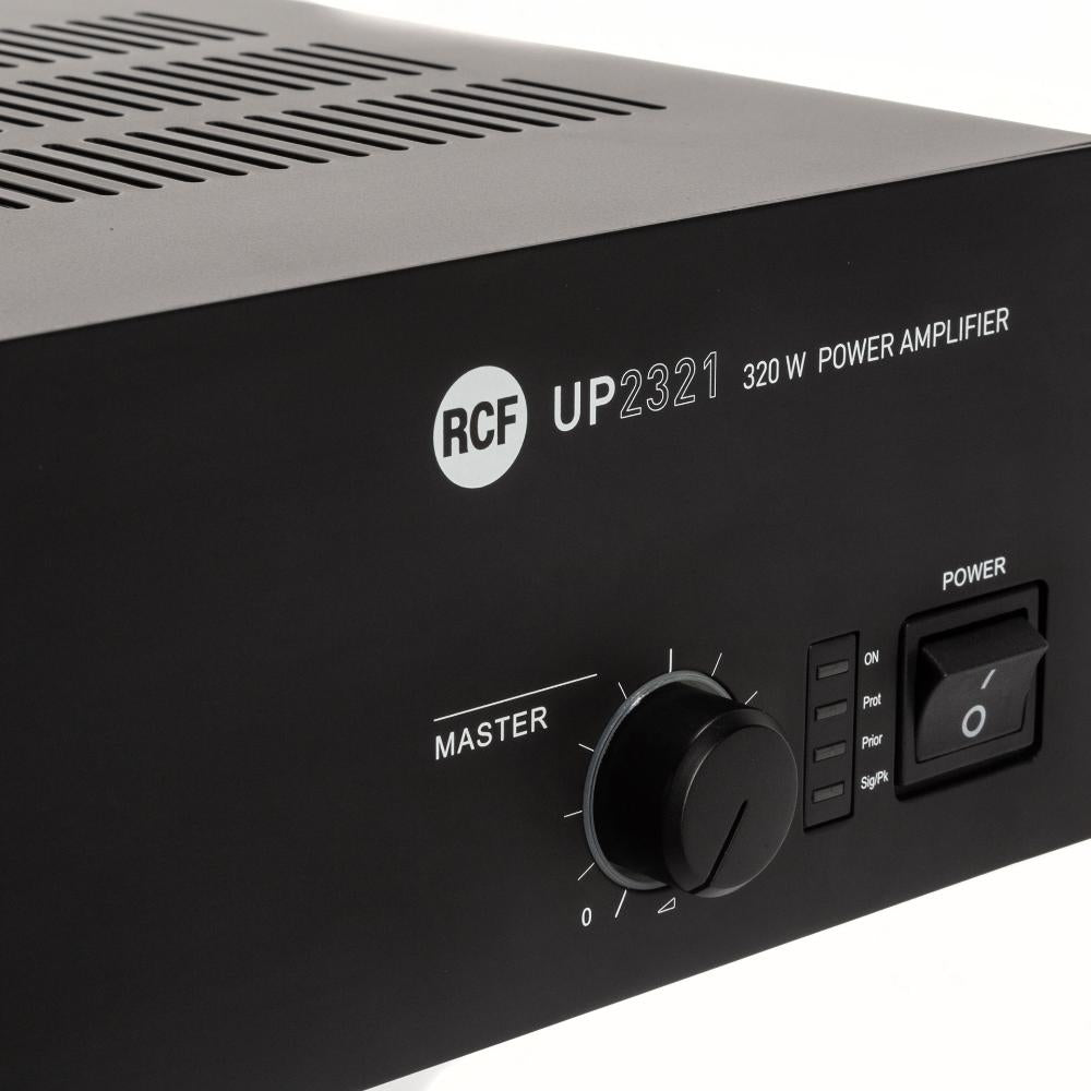 RCF UP 2321 Rack Mount Digital Power Amplifier, 320W, 2 Channels