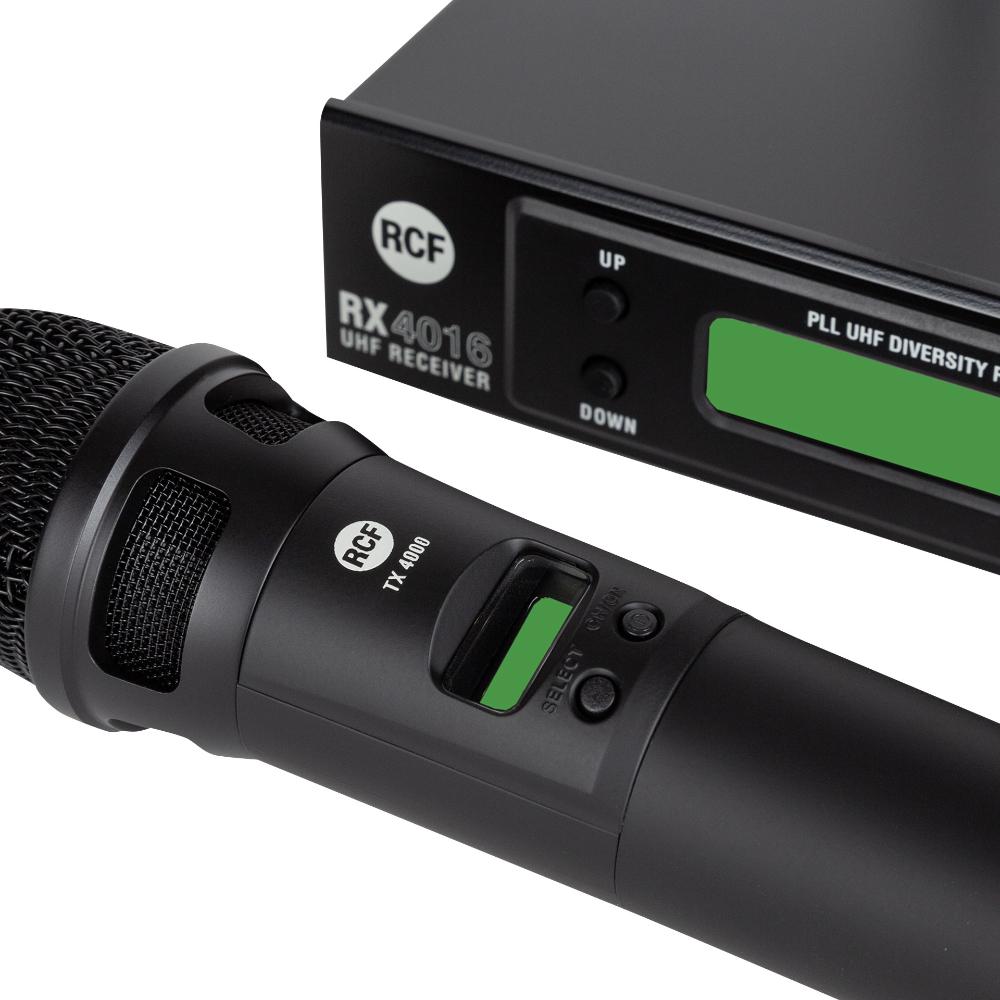 RCF UHF Wireless Microphone Diversity System TX 4016