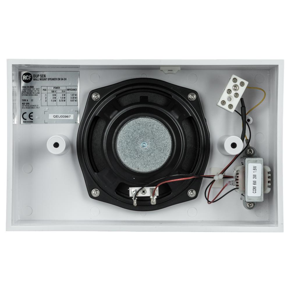 RCF Wall Mount Universal Plastic Speaker DUP 5EN