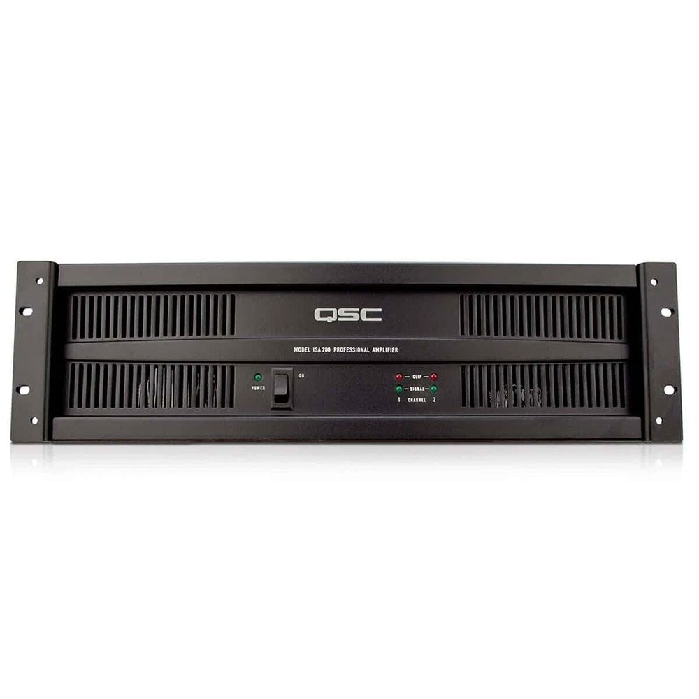 ISA280 for QSC 2 Channels 185 Watts 8 Ohms Rackmount Stereo Power Amplifier