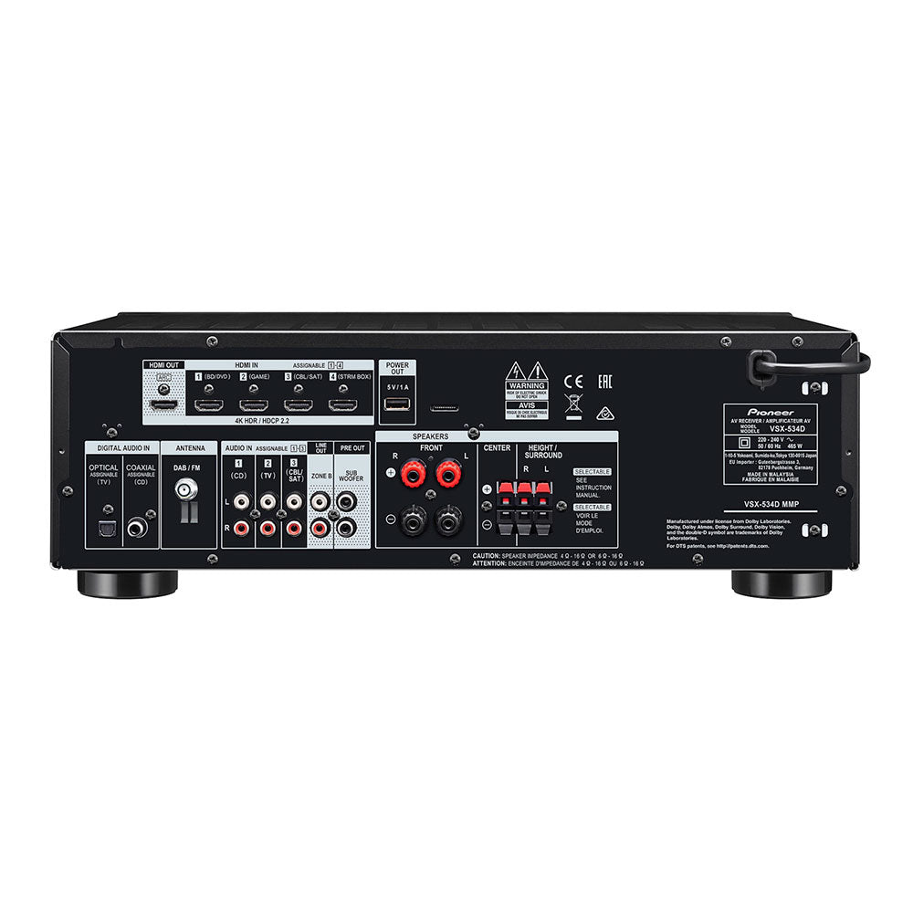 VSX-534 DAB 5.2-Channel AV Receiver