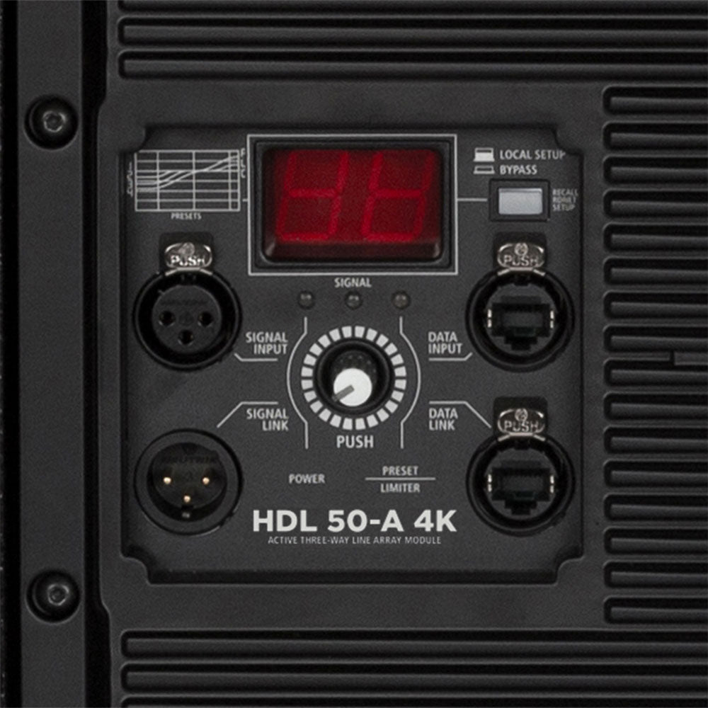 HDL 50-A 4K ACTIVE THREE-WAY LINE ARRAY MODULE