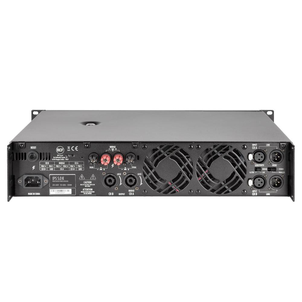 RCF IPS 5.0K TWO CHANNELS PROFESSIONAL POWER AMPLIFIER