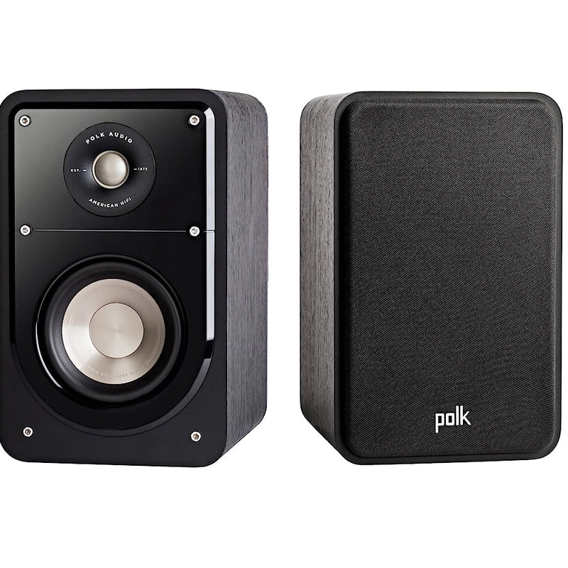 Polk Audio S15 Signature Bookshelf Speakers - Black