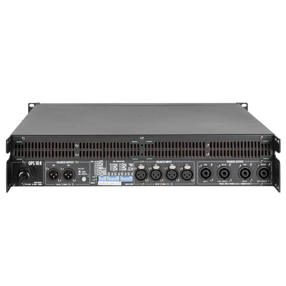 QPS 10K FOUR CHANNELS PROFESSIONAL POWER AMPLIFIER