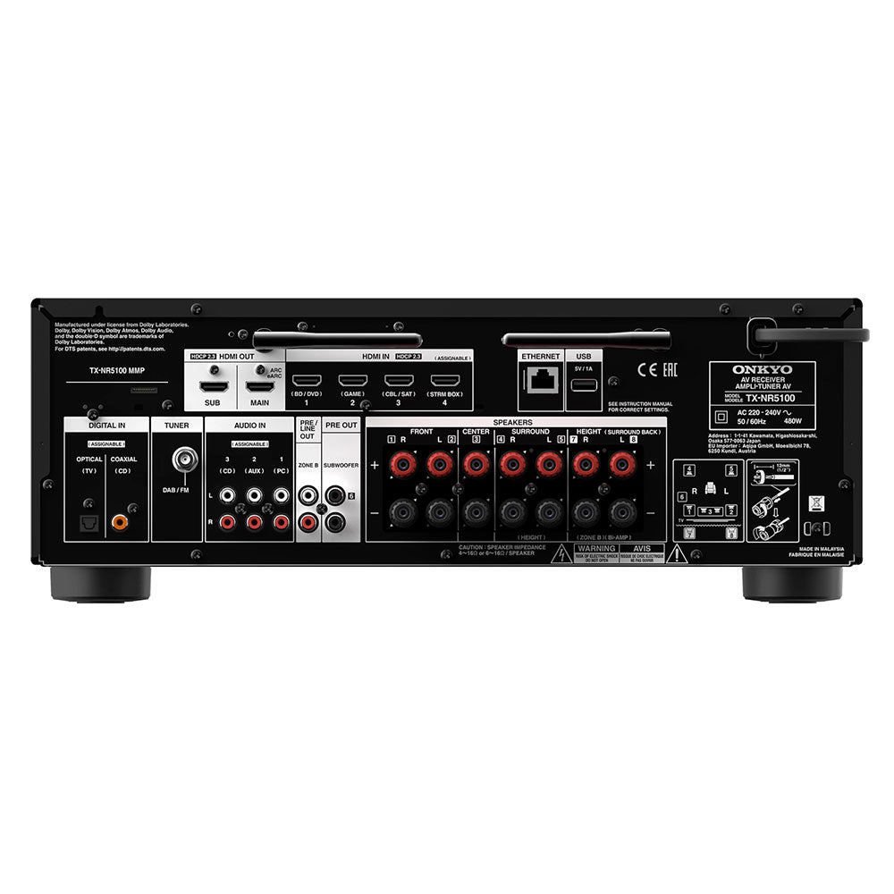 TX-NR5100 7.2-Channel 8K AV Receiver