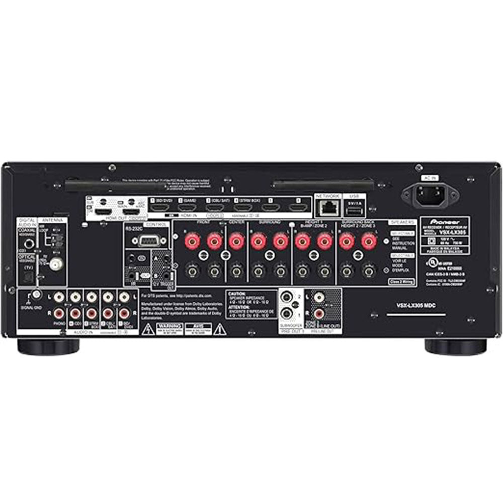 Pioneer VSX-LX305 Elite 9.2-Channel Network AV Receiver