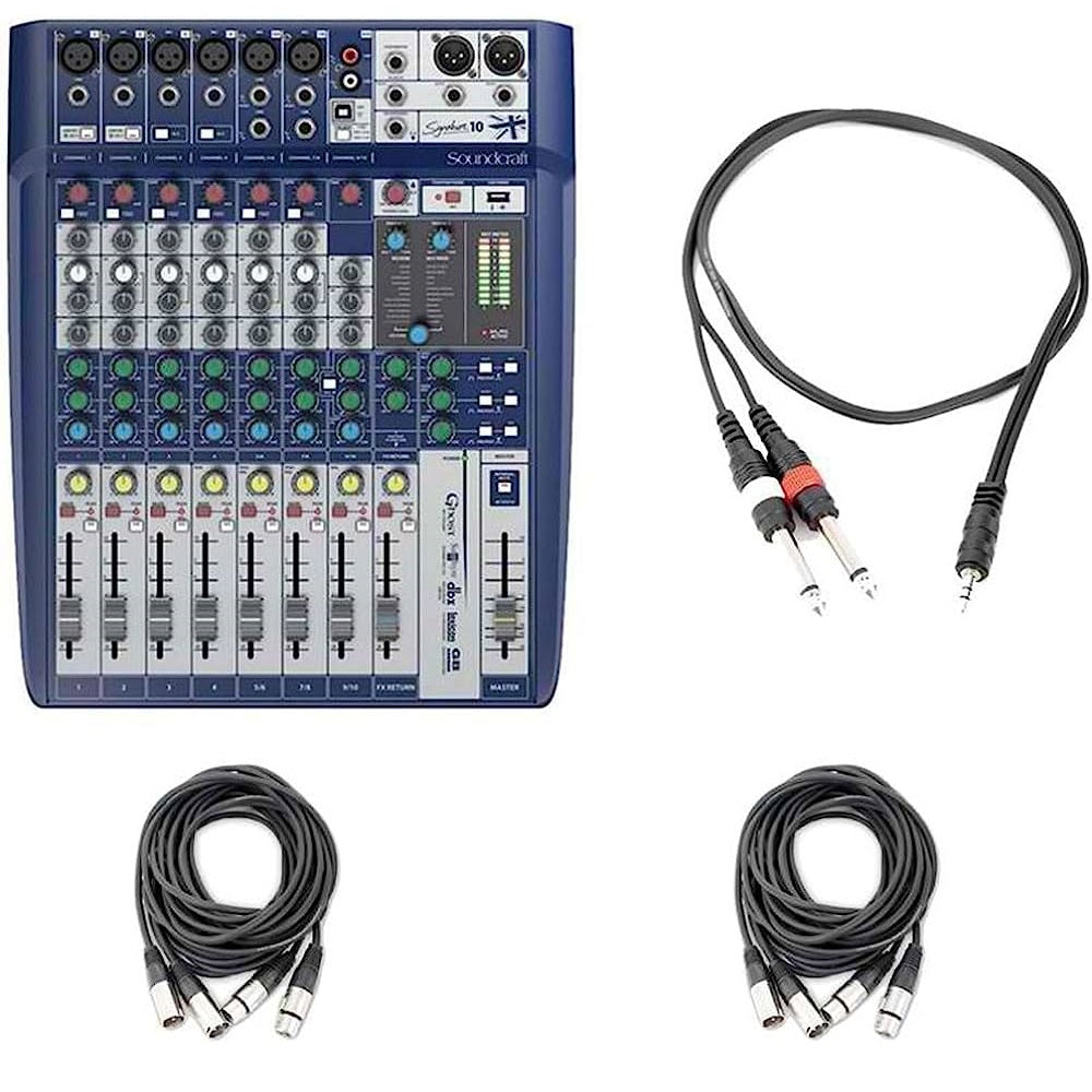 Soundcraft Signature 10 Compact analogue mixer