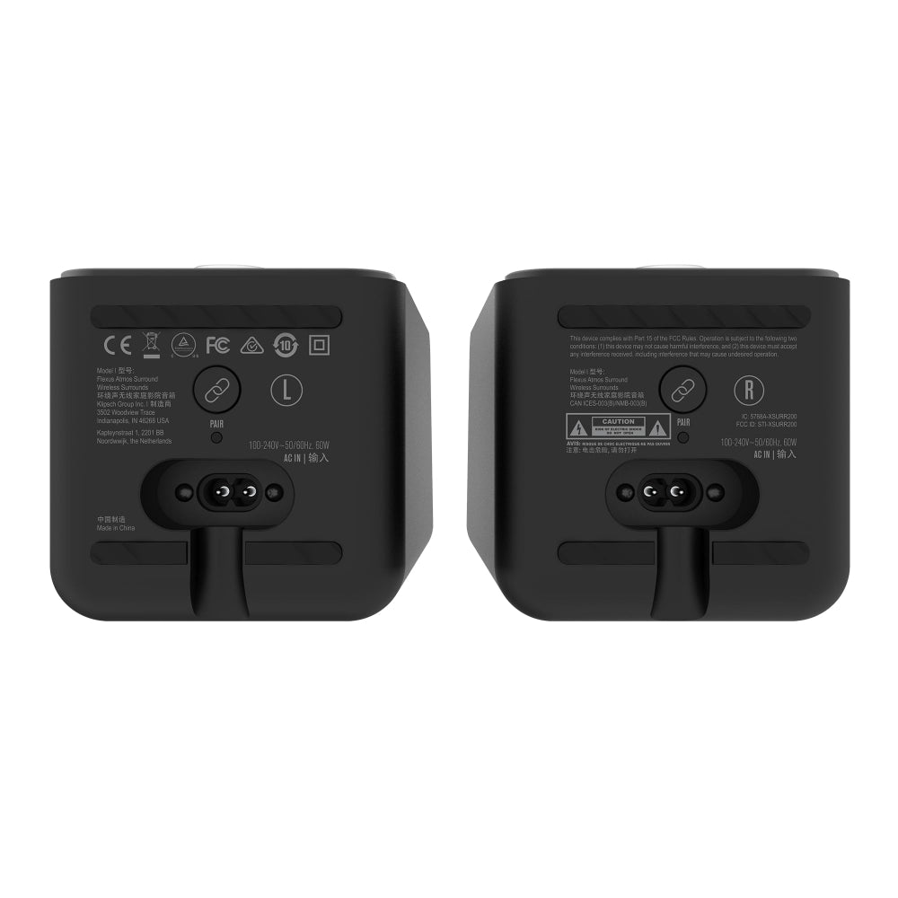 Klipsch Flexus Surround 200 – Wireless Dolby Atmos Surround Speakers (pair)