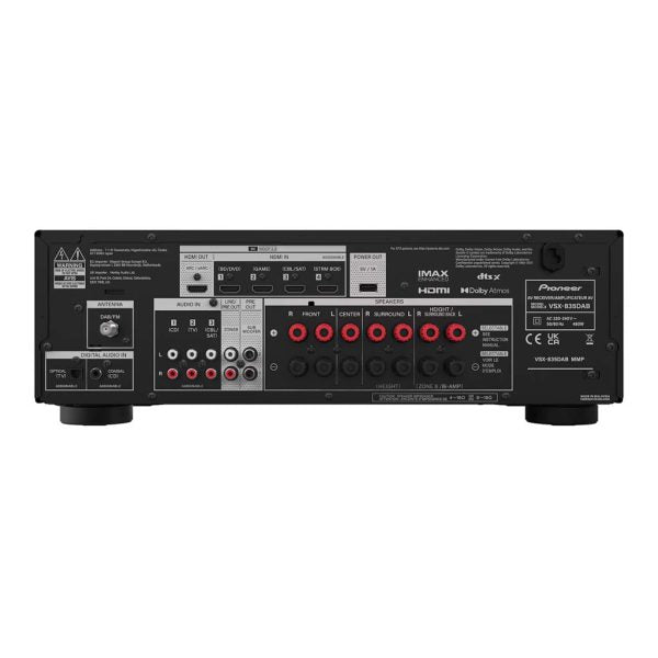 Pioneer VSX-835 7.2-Channel AV Receiver 80W