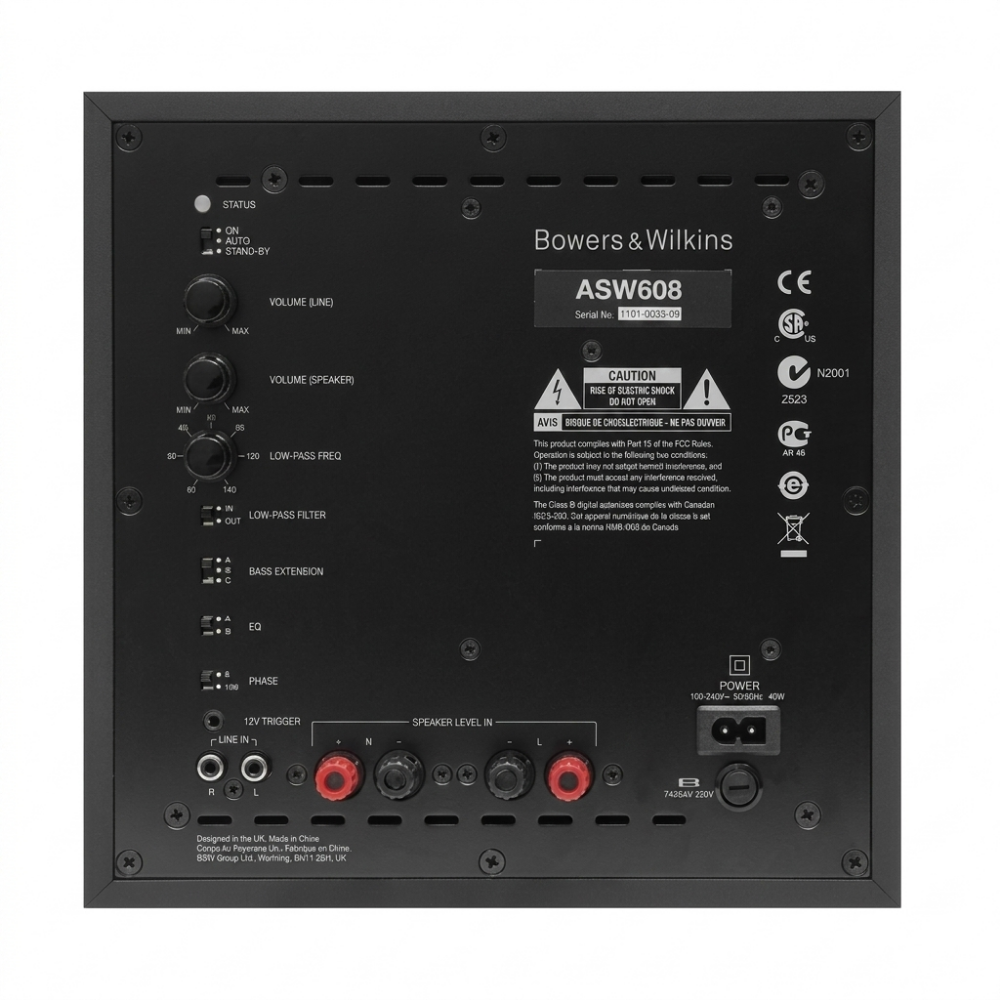 Bowers & Wilkins ASW608 Mini Subwoofer
