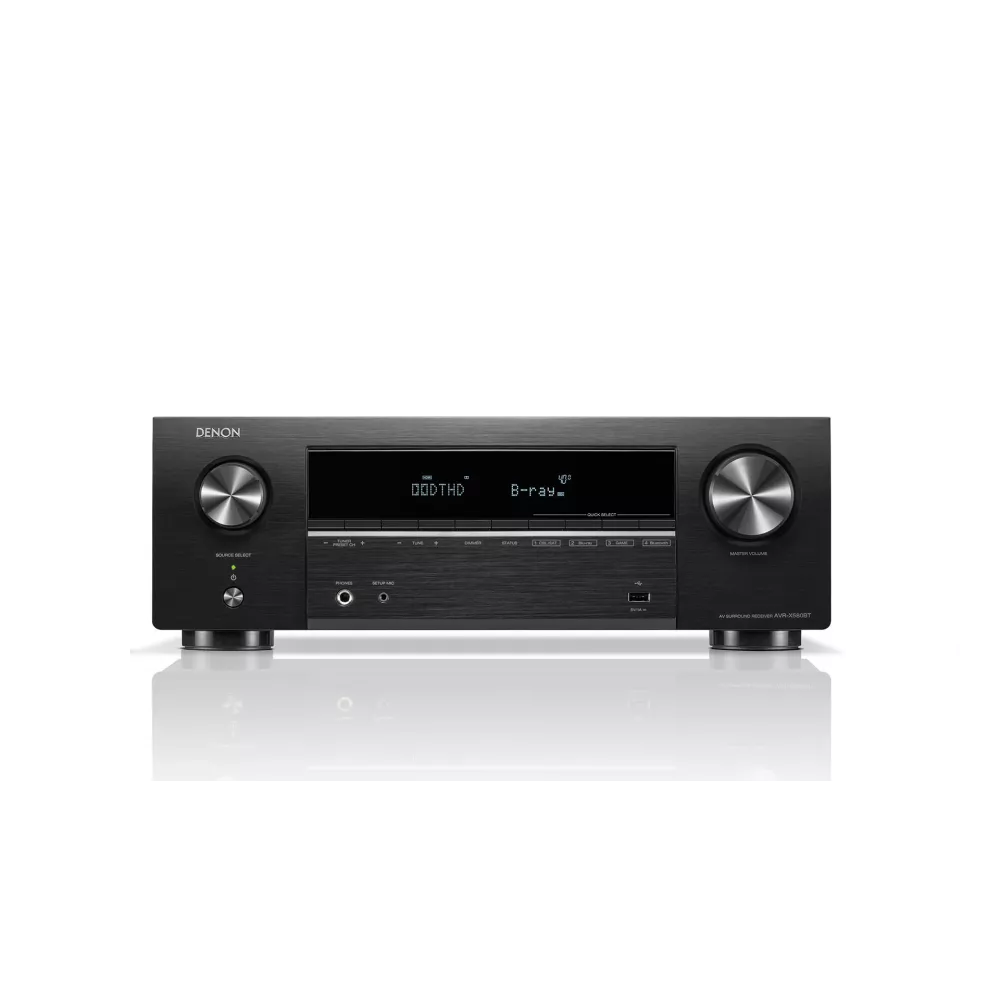 Denon AVRX250BTBKE2 5.1Channel 4K AV Receiver