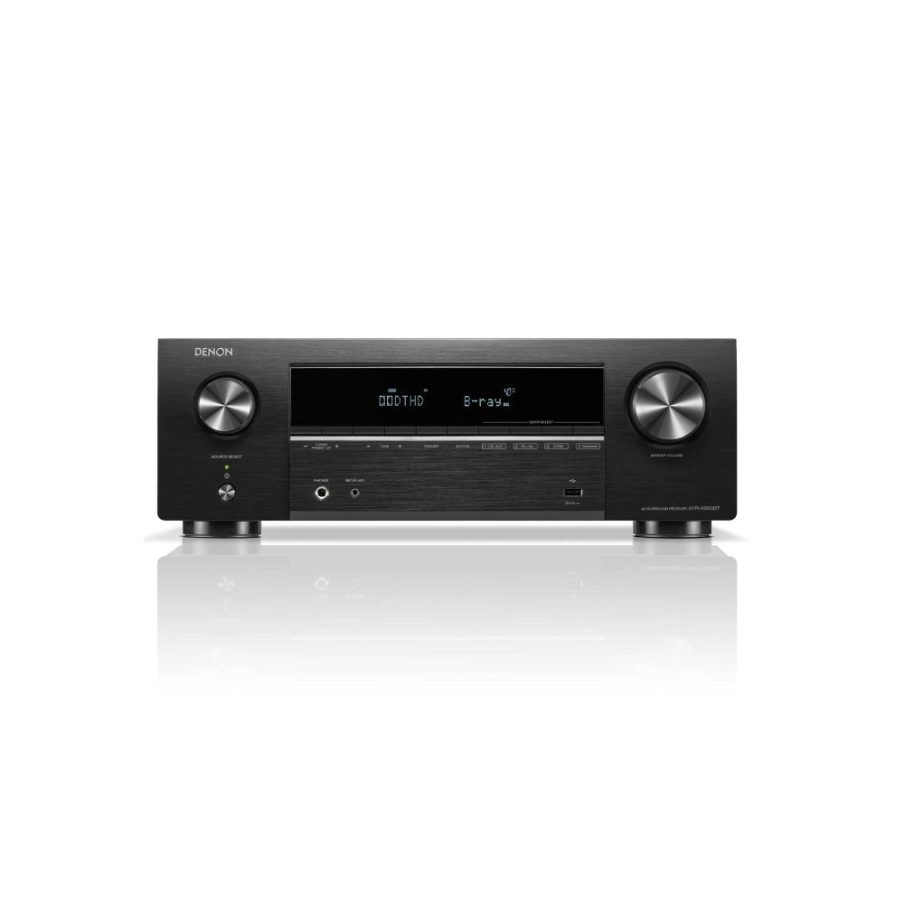 Denon AVRX580BTBKE2 – 5.2-Channel 8K AV Receiver