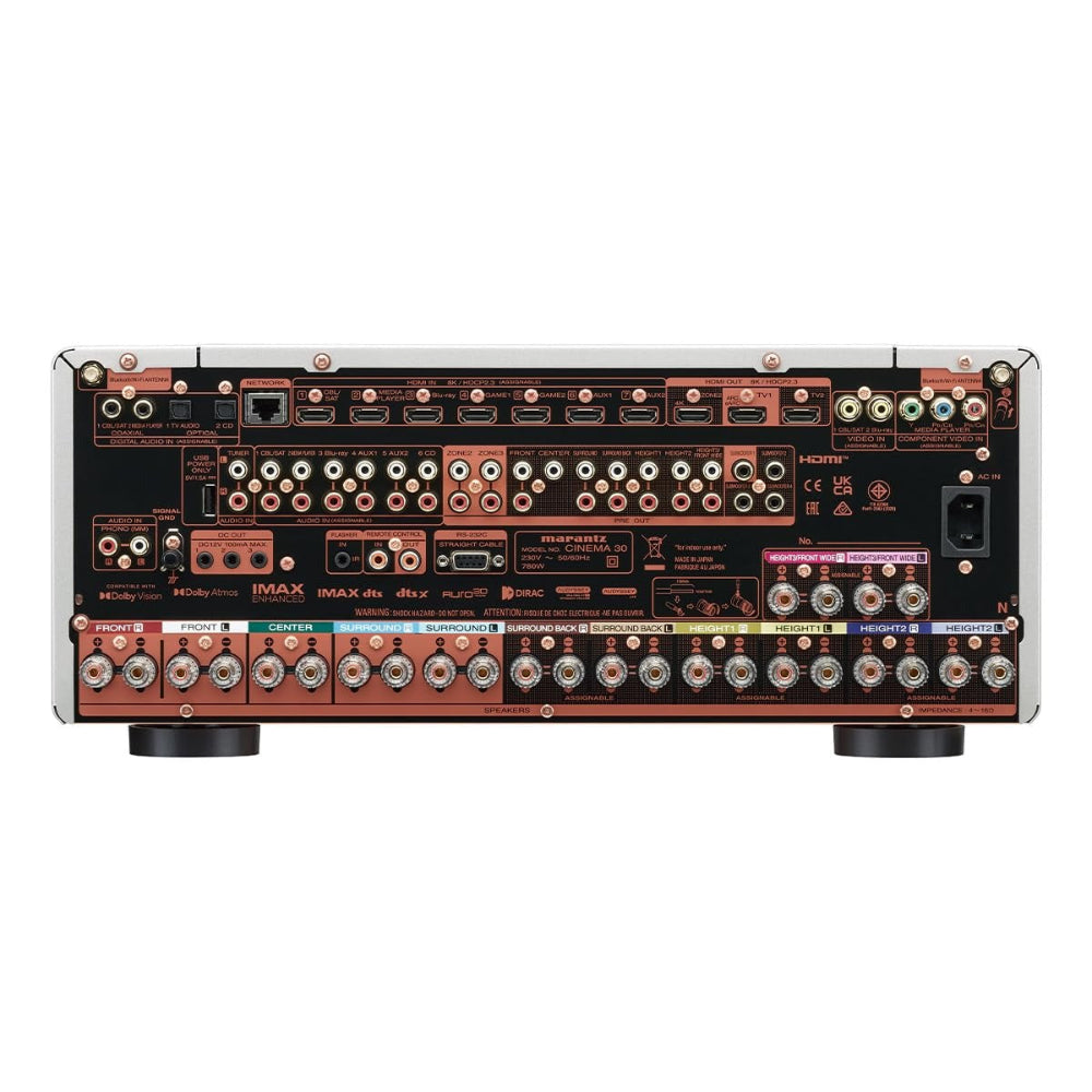 Marantz CINEMA 30/N1B 11.4 Channel 8K AV Receiver
