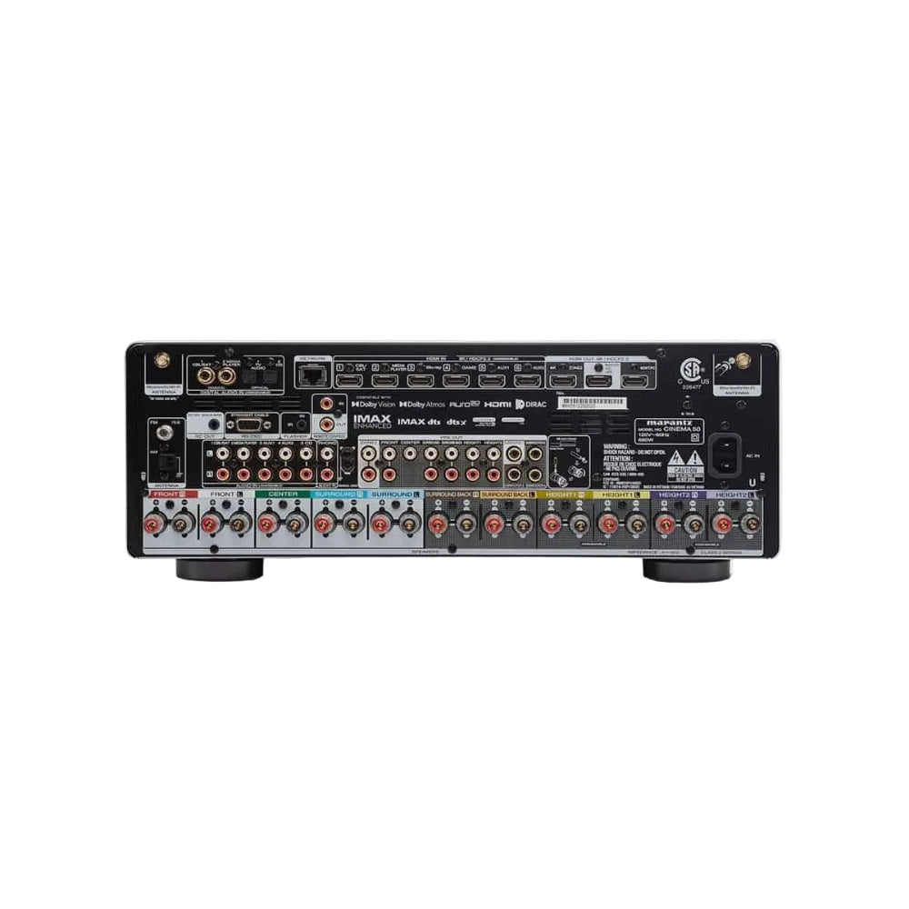 Marantz CINEMA 50/N1B – 9.4 Channel 8K AV Receiver with HEOS