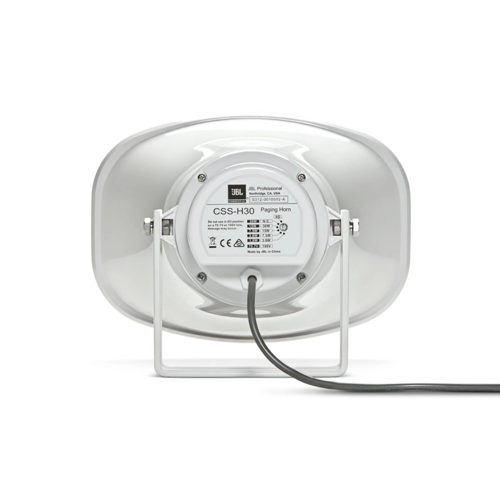 JBL CSS-H30 30W Weather-Resistant Paging Horn Loudspeaker
