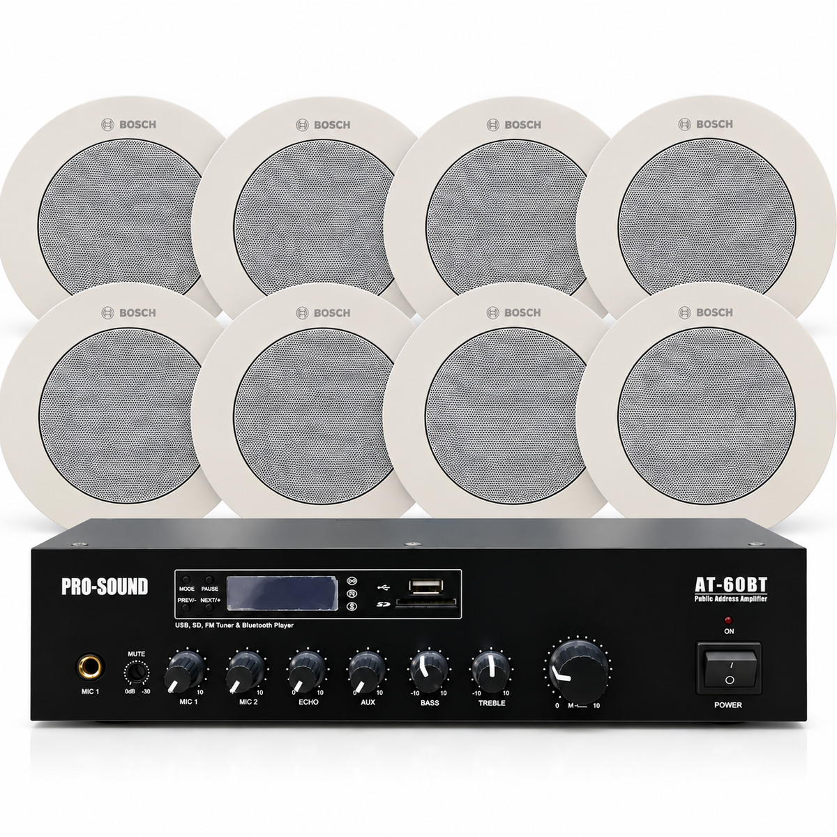 Basic Home/Office Sound System Package (BOSCH + Prosound)