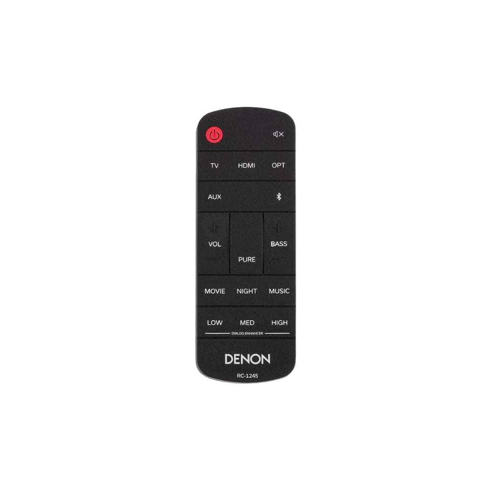 Denon DHTS517BKE2 Soundbar – 3.1.2 Channel Dolby Atmos with Wireless Subwoofer