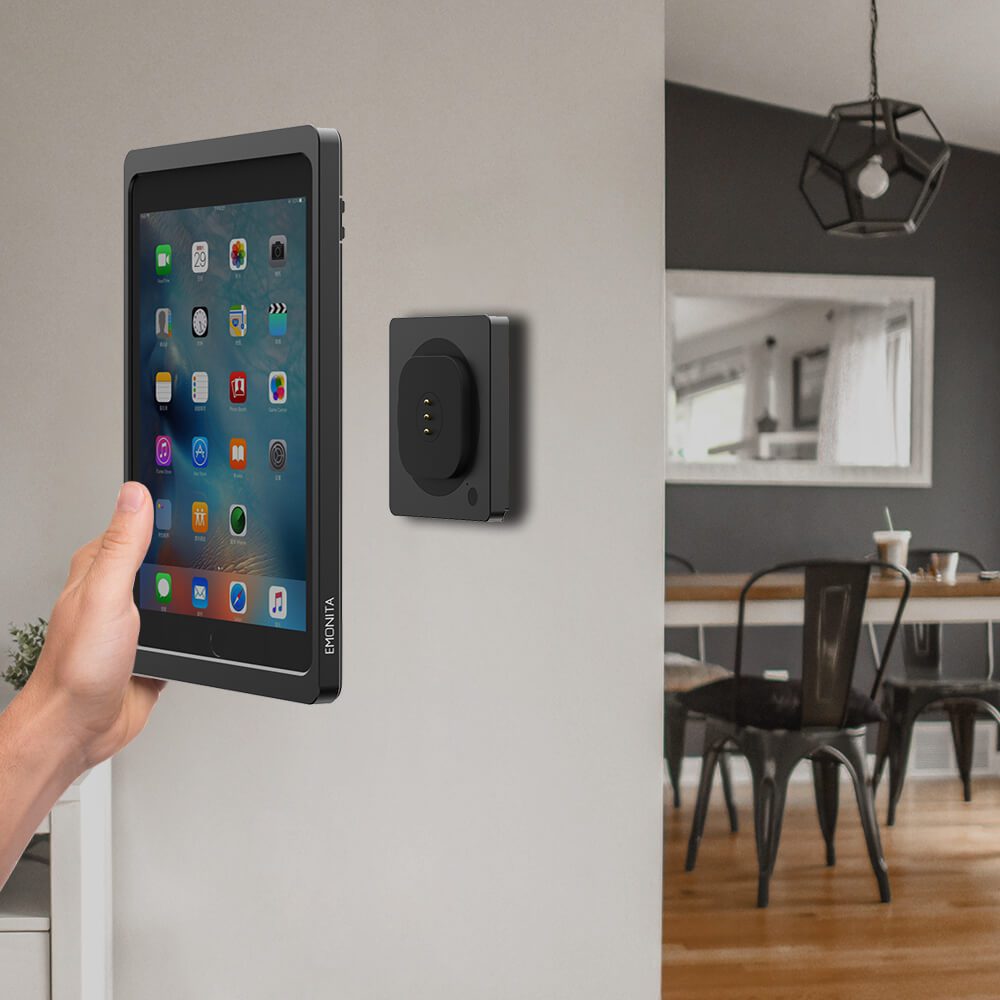 EMONITA Magnetic Charging Case for iPad – AC/PoE/DC Compatible