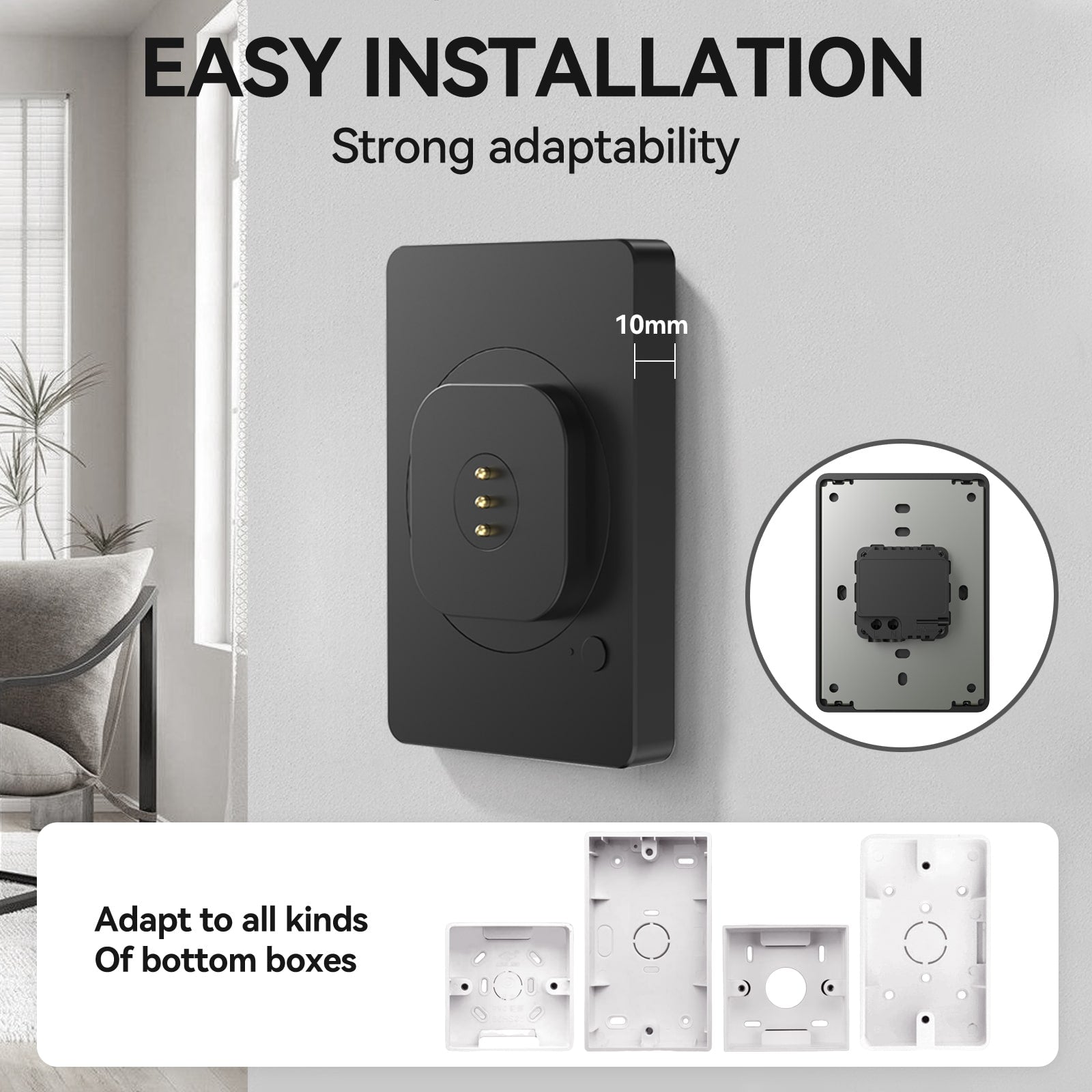 EMONITA PoE Wall Station with Power for iPad Pro 13-in. (M4)