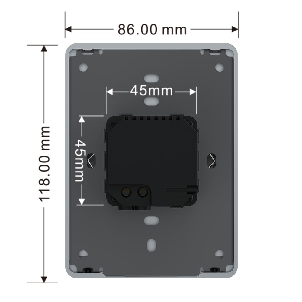 Magnetic iPad Wall Mount – AC Powered, Snap-On Design for Effortless Mounting