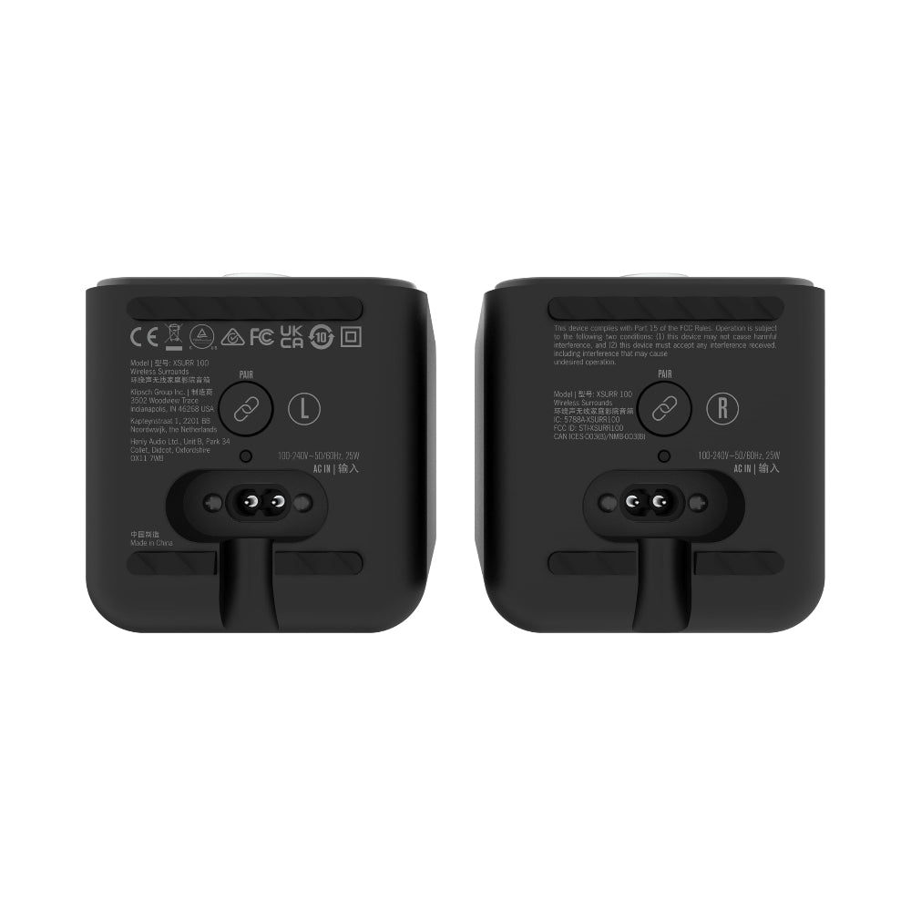 Klipsch Flexus Surround 100 – Wireless Surround Speakers (Pair)