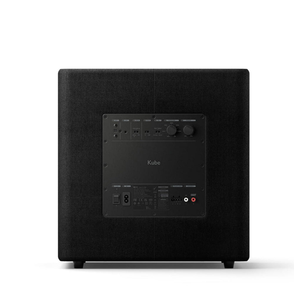 KEF Kube 12 MIE – 12” Powered Subwoofer Black