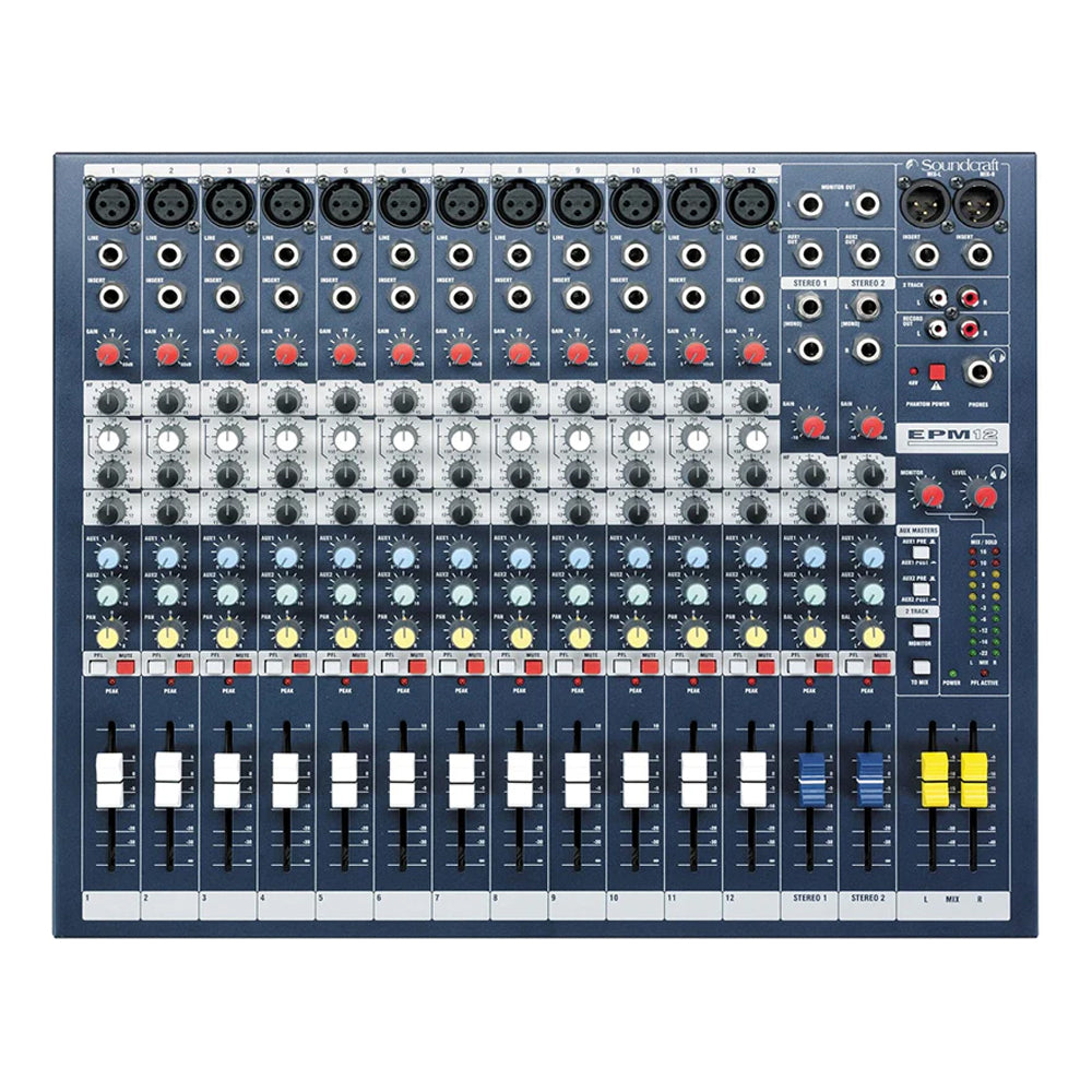 Soundcraft EPM12 Low-cost high-performance mixers