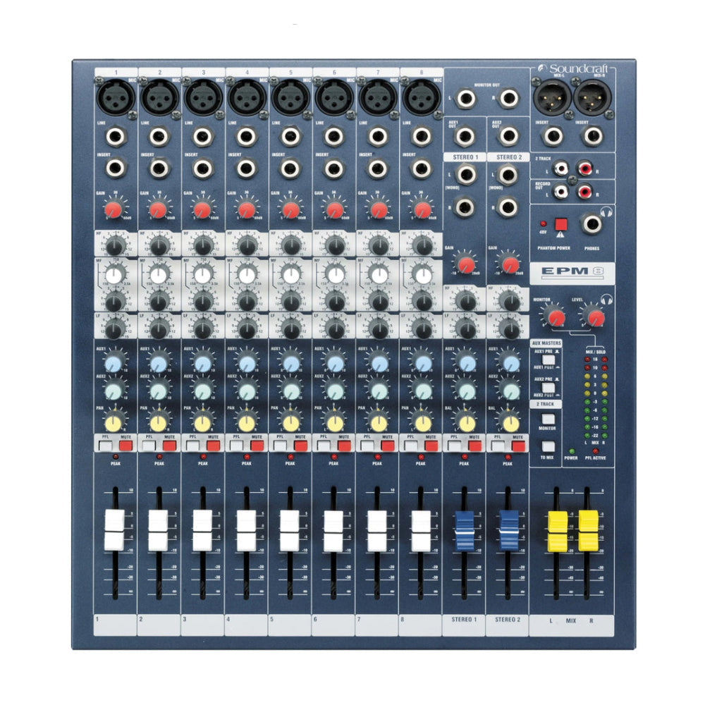 Soundcraft EPM8 Low-cost high-performance mixers