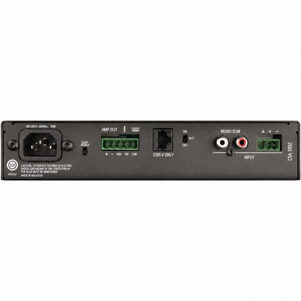 JBL NCSA180Z-U-EU 1 x 80W DriveCore Amplifier