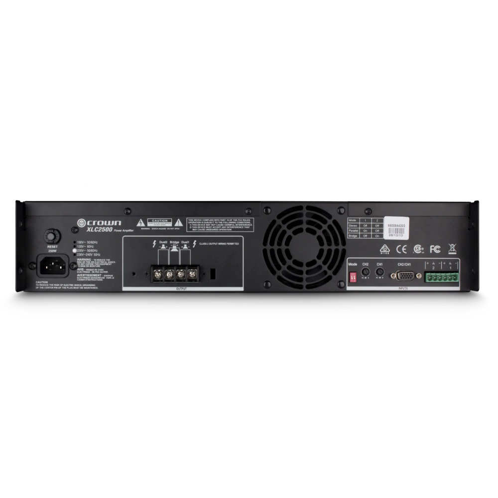Crown XLC 2500 Power Amplifier