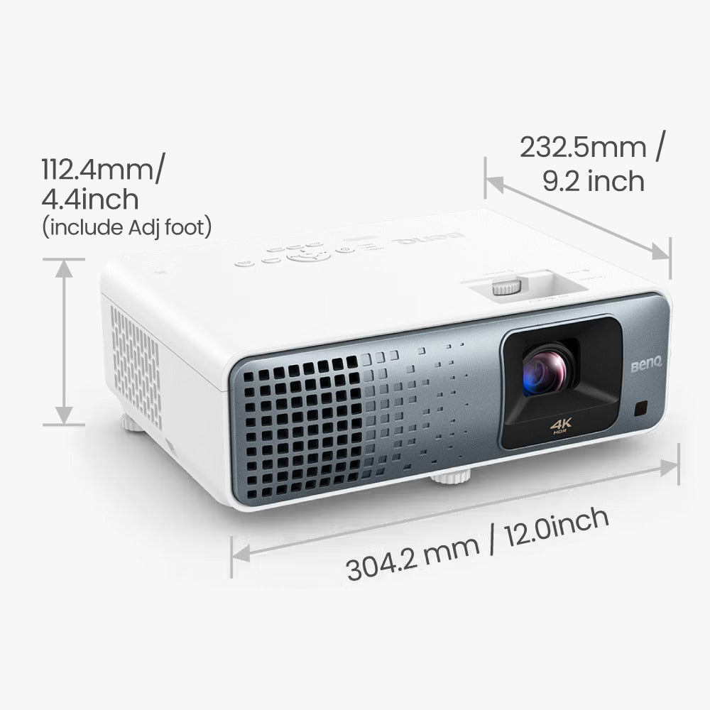 BenQ TK710|4K 3200lm Laser Casual Gaming Projector with 4.16 ms Input Lag