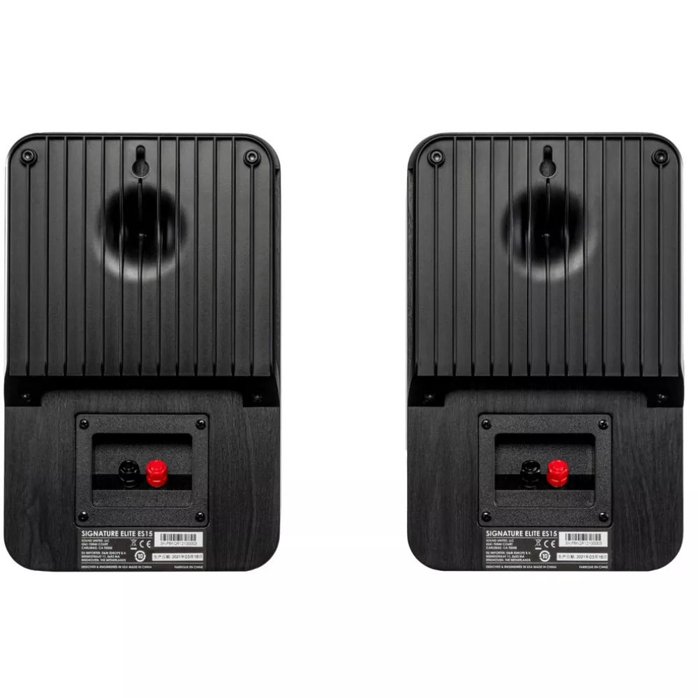Polk Audio SIGS15ELBK Signature Elite ES15 Bookshelf Speakers