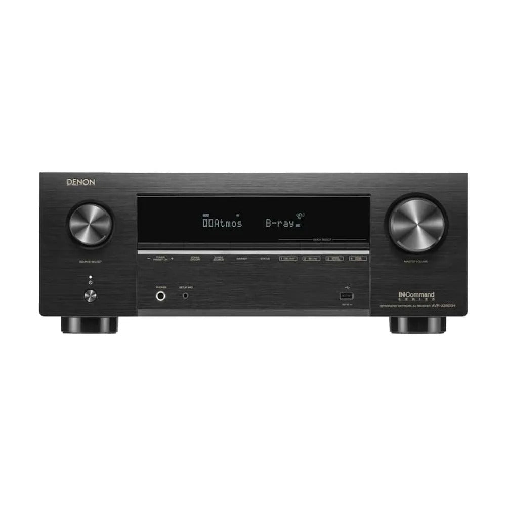 Denon AVCX3800HBKE2 – 9.4-Channel 8K AV Receiver