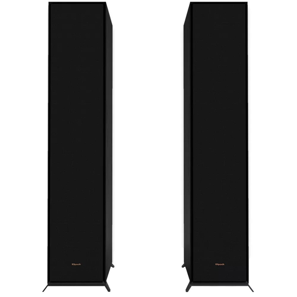 Klipsch R-605FA Black Dolby Atmos Floorstanding Speakers – Reference Series Tower Speakers
