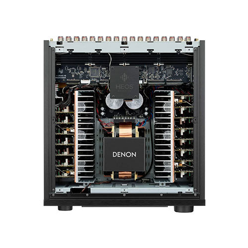 Denon AVCA1HBKE2 5.4 Ch. 210W 8K AV Receiver with HEOS