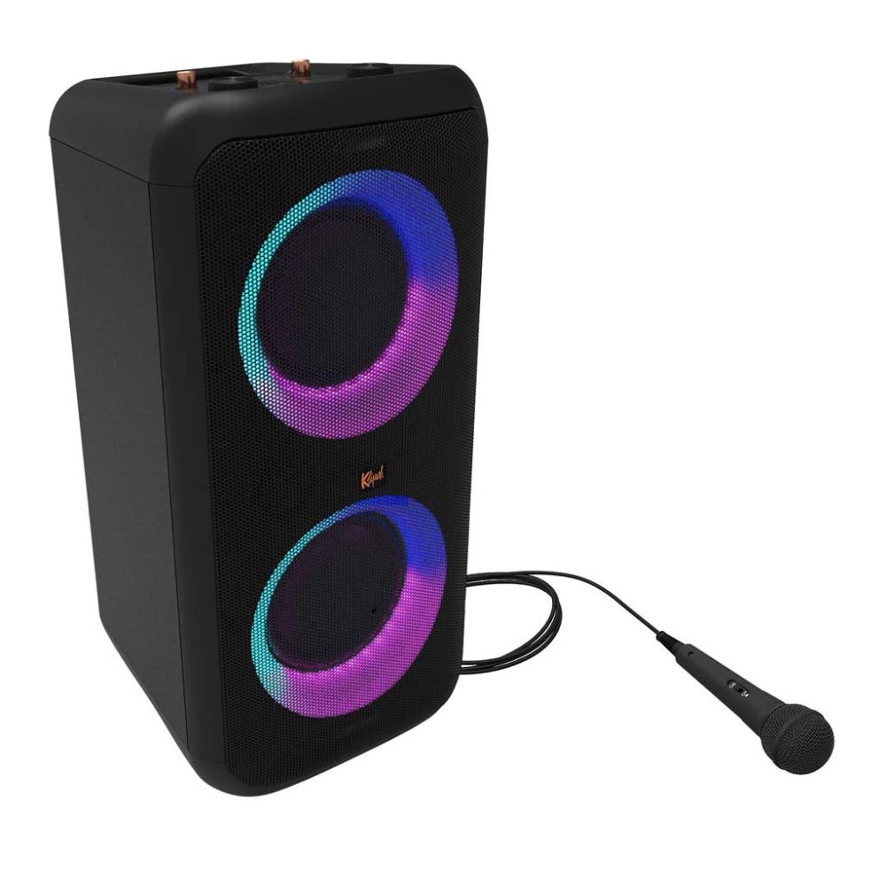 Klipsch GIG XXL Party Speaker – Portable Bluetooth Party Speaker with Light Show & Karaoke