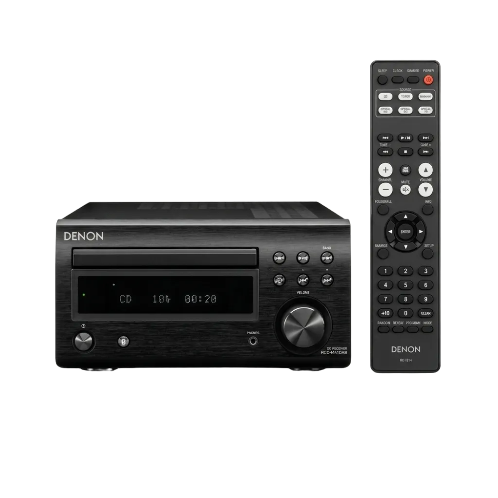 Denon RCD-M41DAB (RCDM41DABBKEK) Mini Hi-Fi CD Receiver