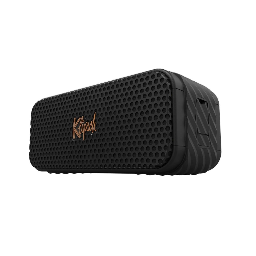 Klipsch Detroit Portable Bluetooth Speaker – Music City Series Rugged Wireless Speaker