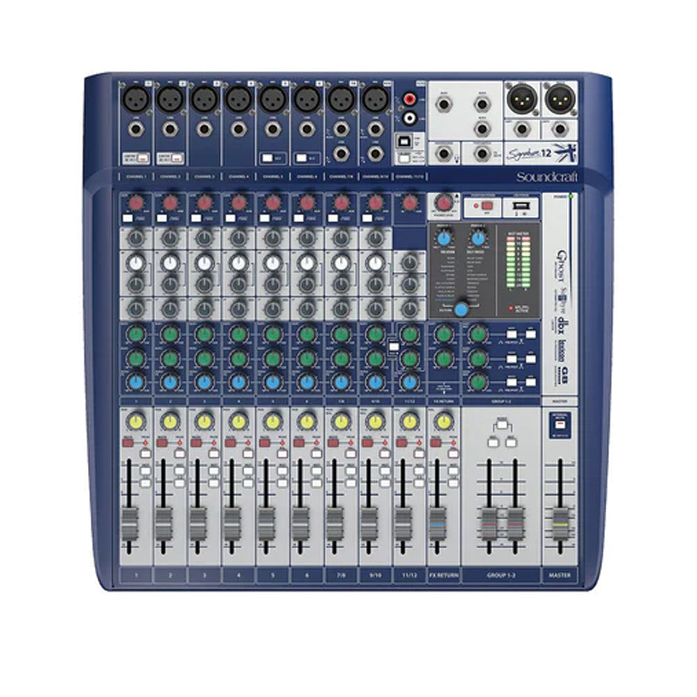 Soundcraft Signature 12 Compact analogue mixer