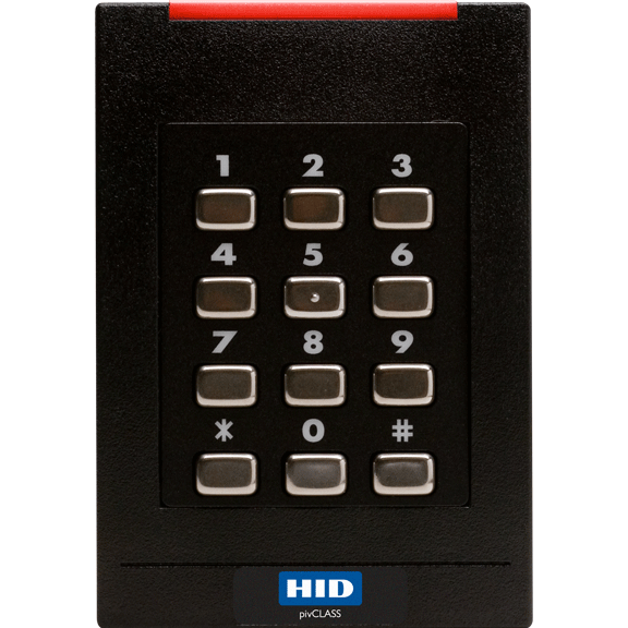 HID RK40 wall switch with keypad contactless reader