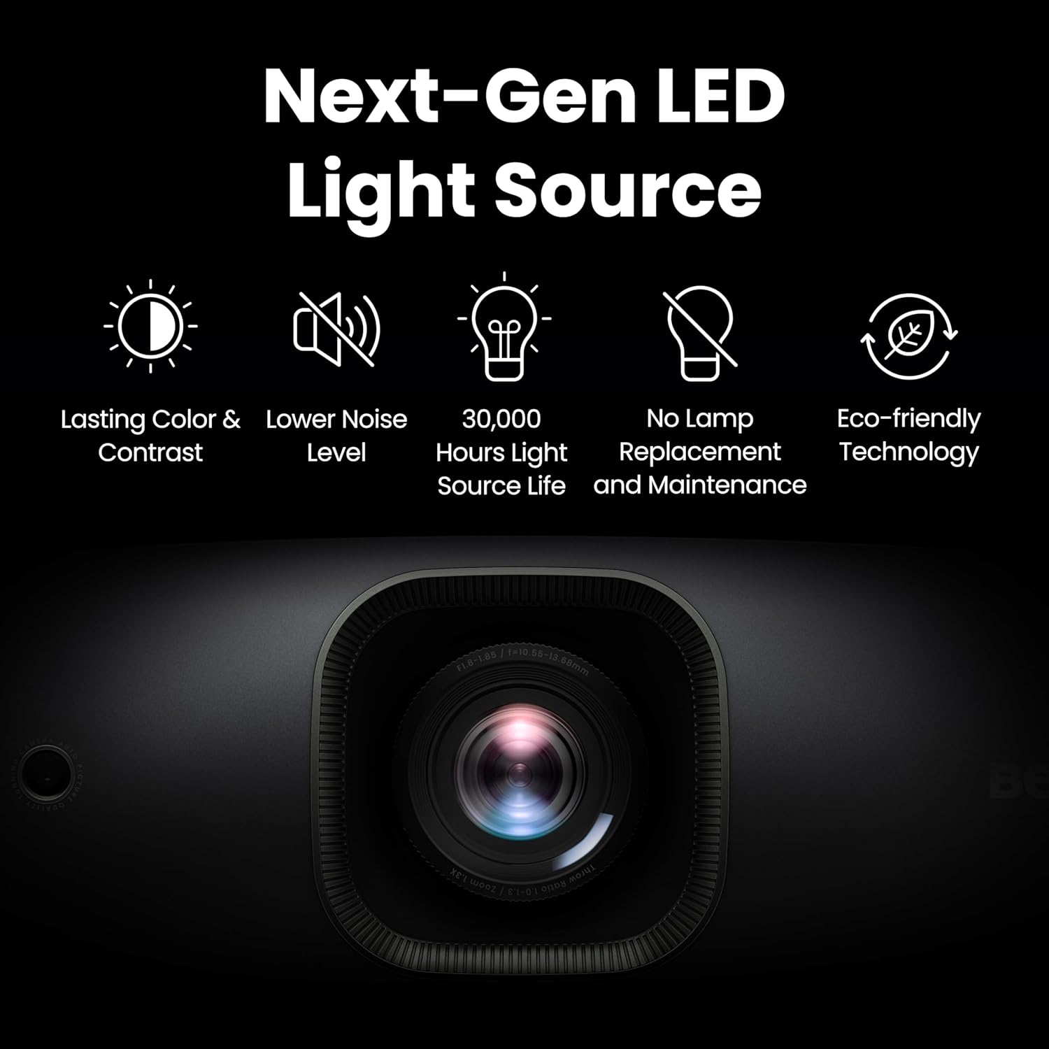 BenQ W2720i | 4K UHD 2500lm LED Smart Home Theater Projector