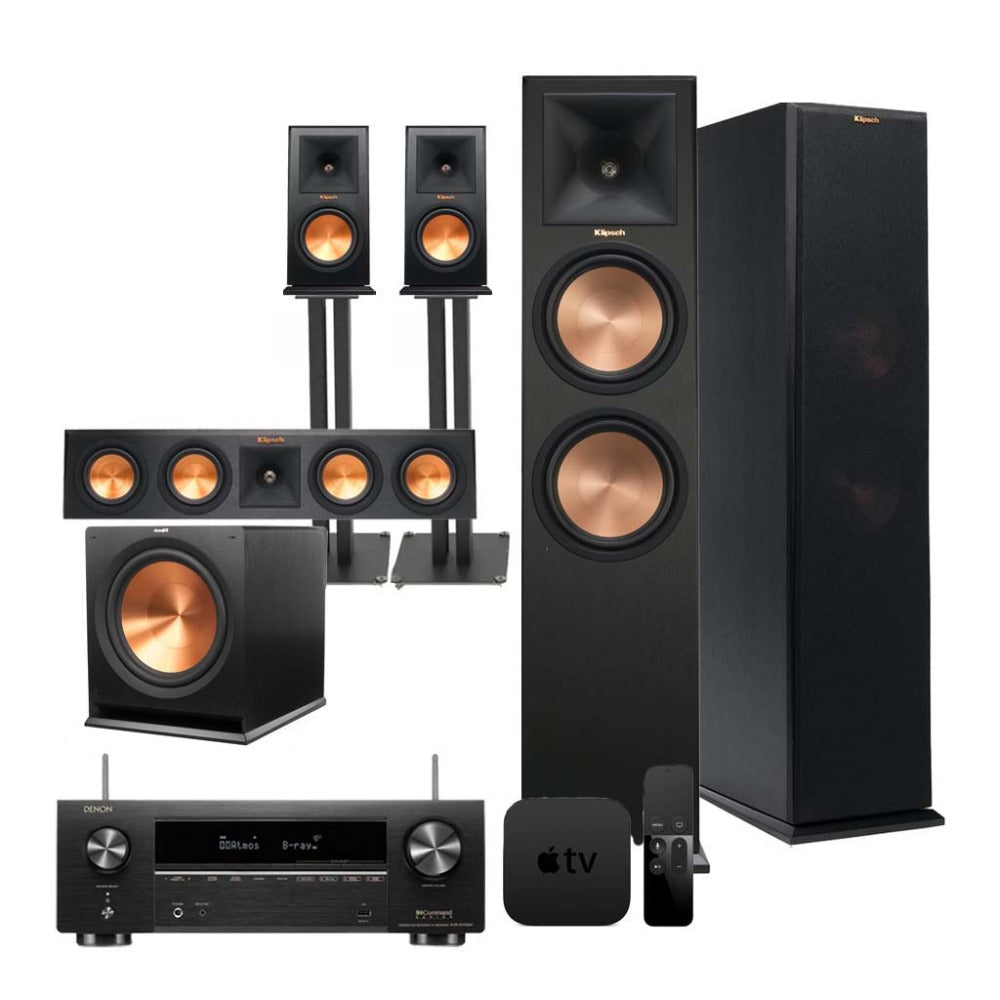 Klipsch 7.1 Reference Home Cinema Package - Premium Audio Setup for  Ultimate Surround Sound