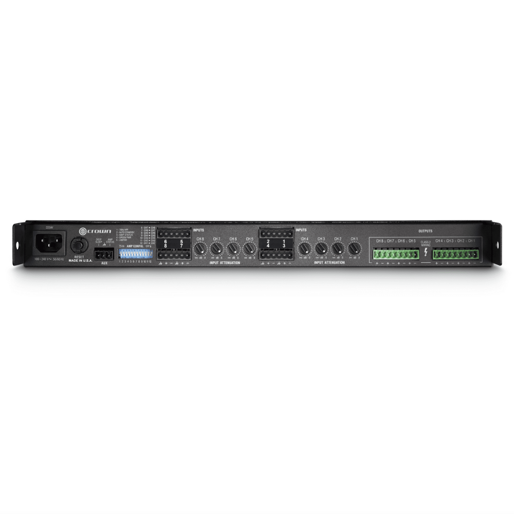 Crown NCT875A-U Eight-Channel 75W Power Amplifier