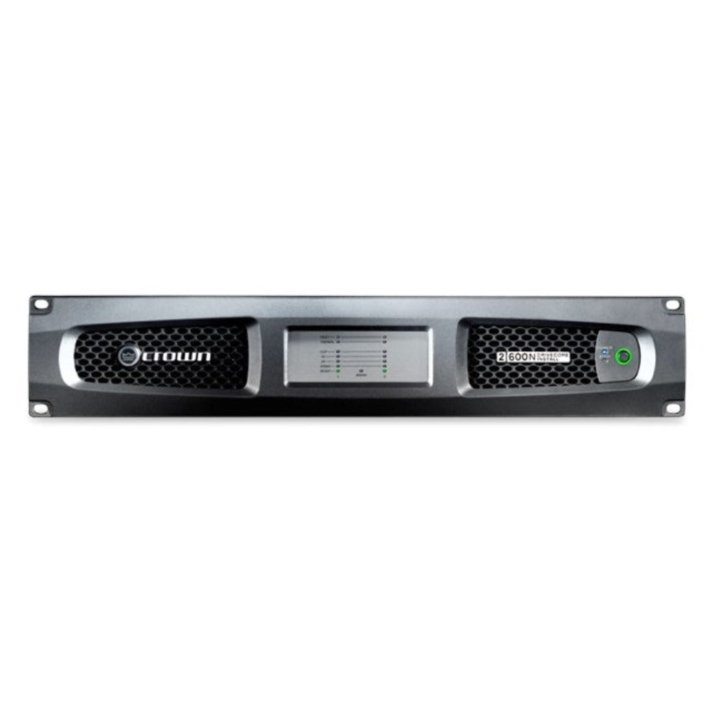 مضخم صوت تناظري ثنائي القناة بقوة 600 واط من Crown Audio DCI2X600-U-EKFX