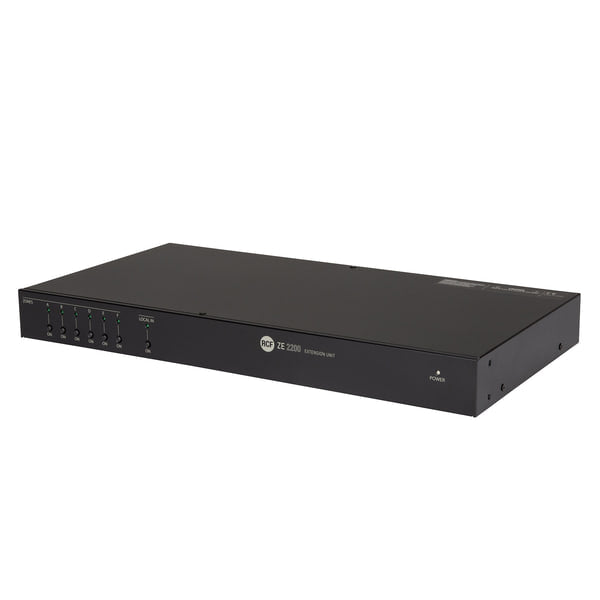 RCF ZE 2200 Rack Mount 6-Zone Expansion Unit