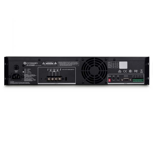 Crown XLC2800 Two-Channel 800W Power Cinema Amplifier